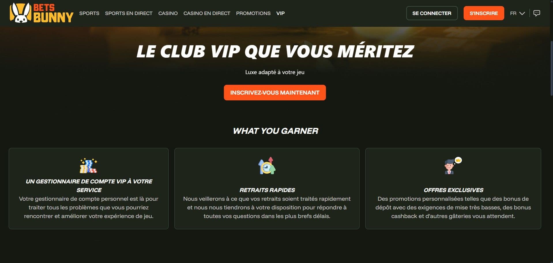 bets bunny club vip