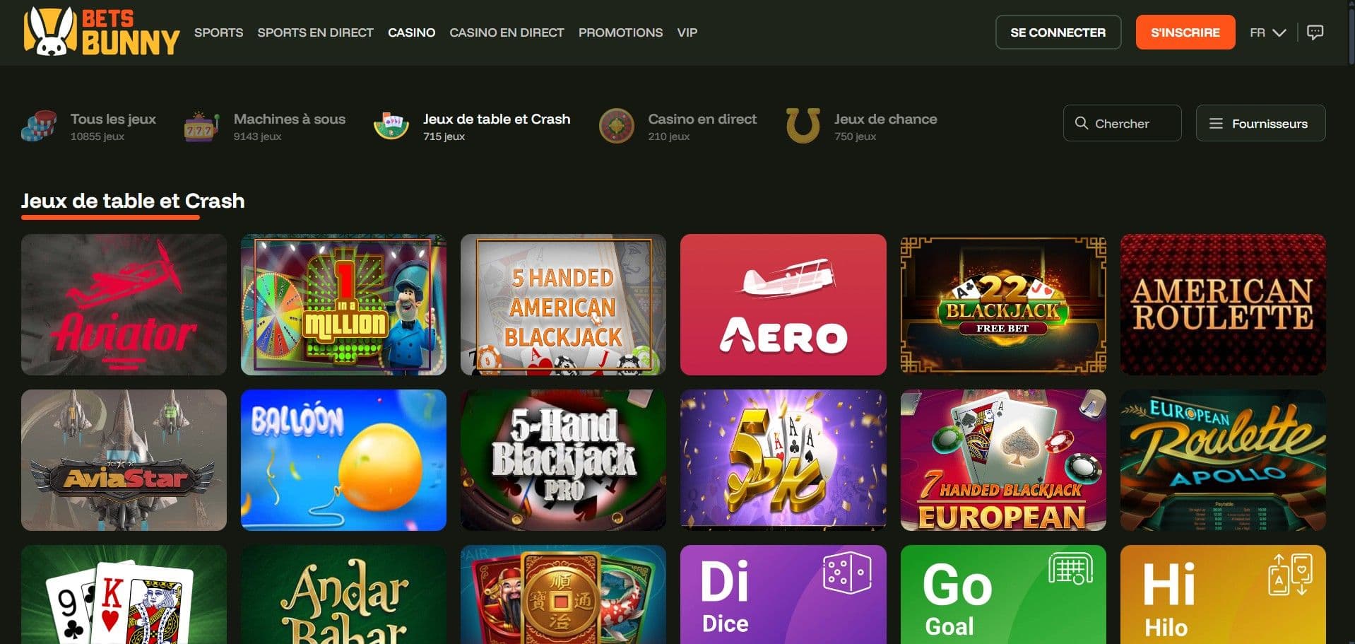 bets bunny crash games