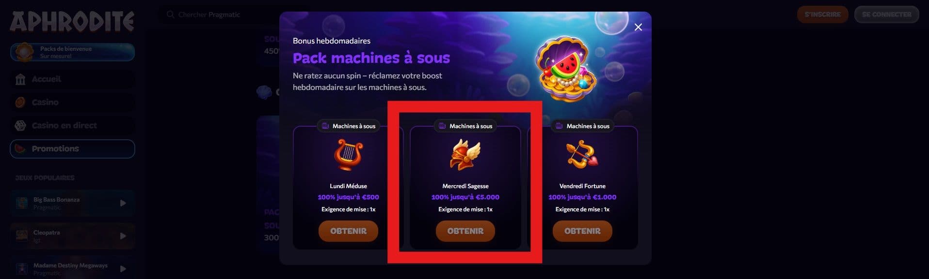 Bonus du mercredi
