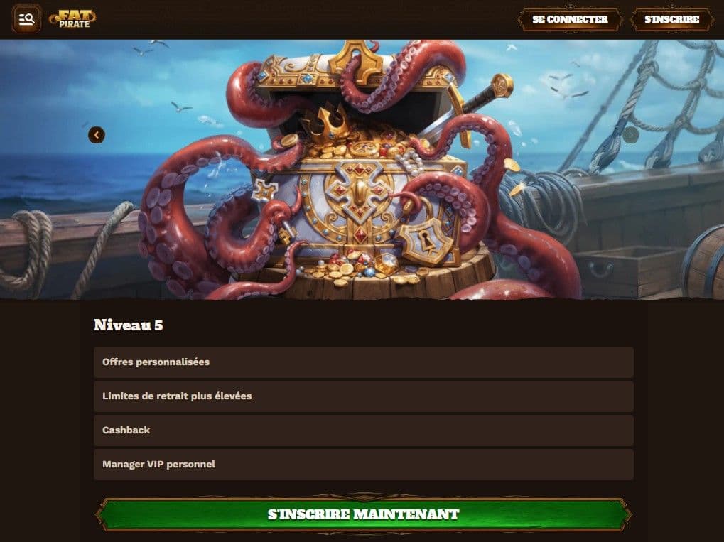 FatPirate programme VIP