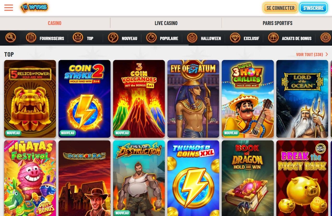 Wyns Casino avis 2025