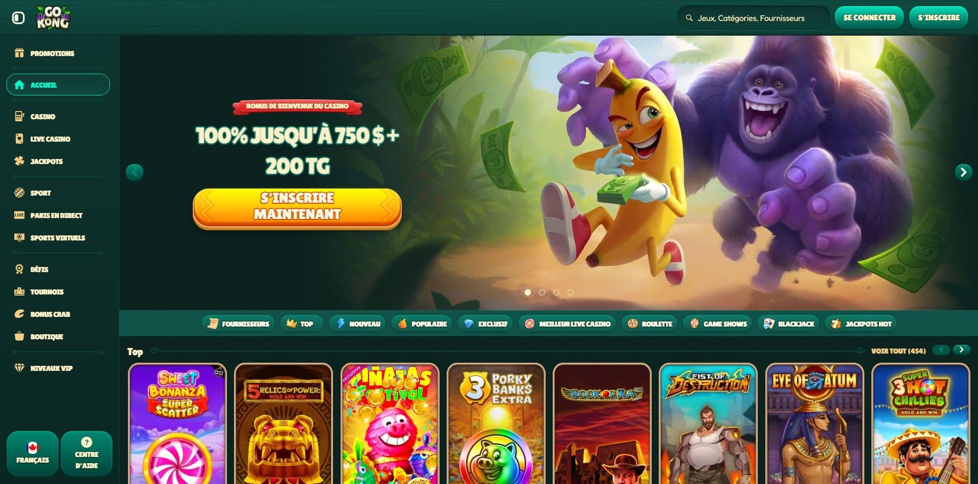 GoKong Casino avis 2025