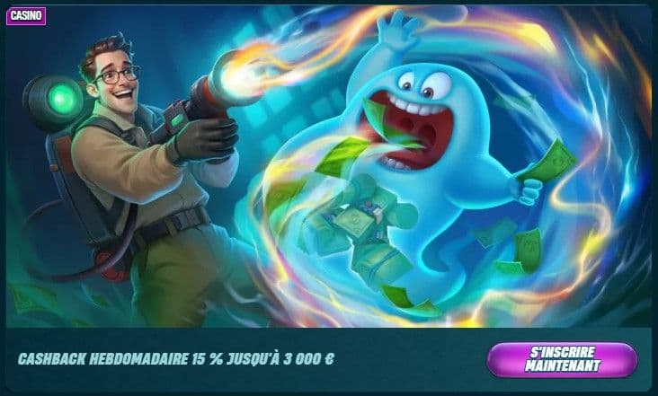 caspero cashback hebdomadaire