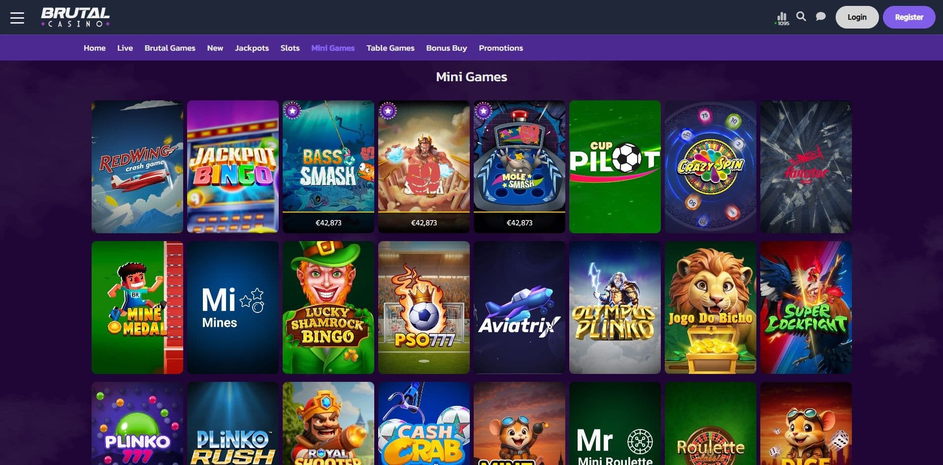 brutal casino crash games