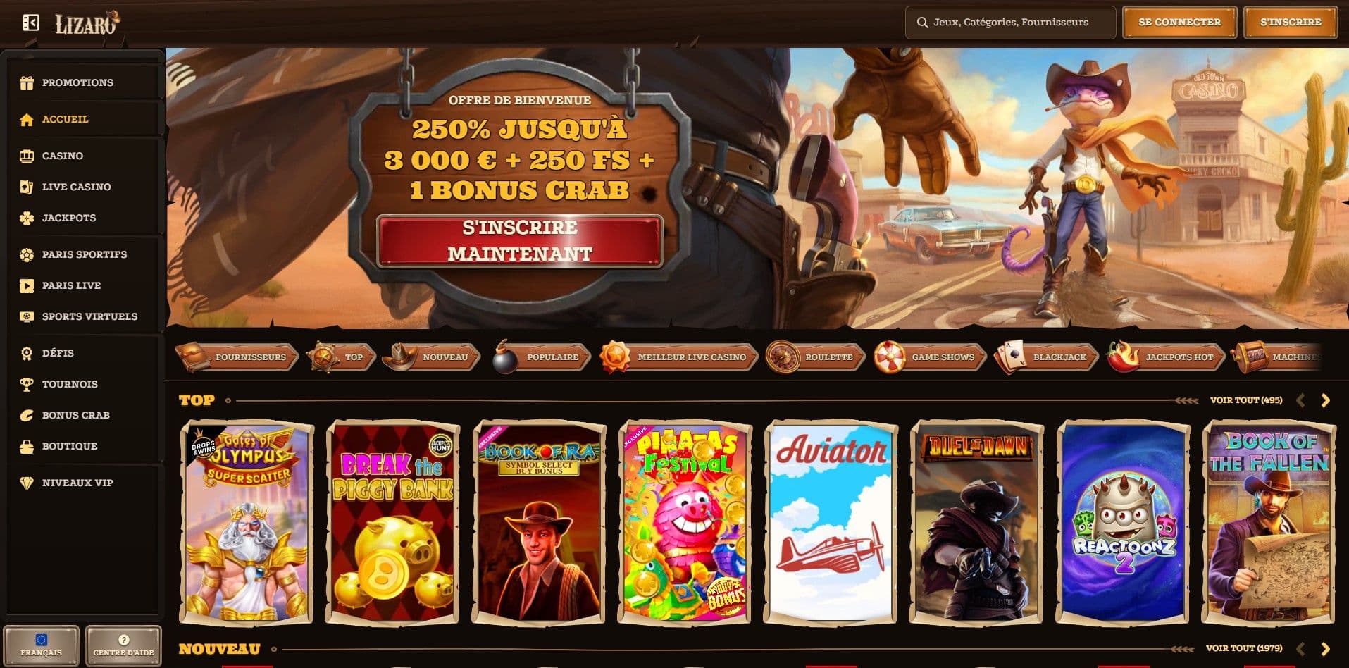 Lizaro casino