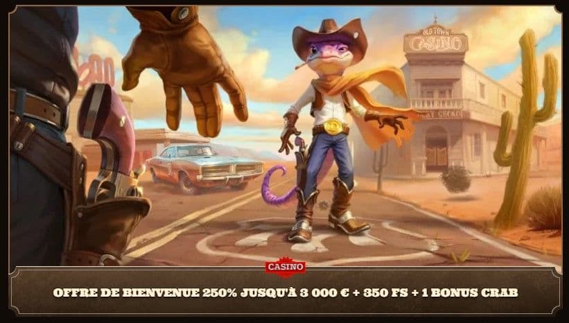 Bonus de bienvenue casino Lizaro