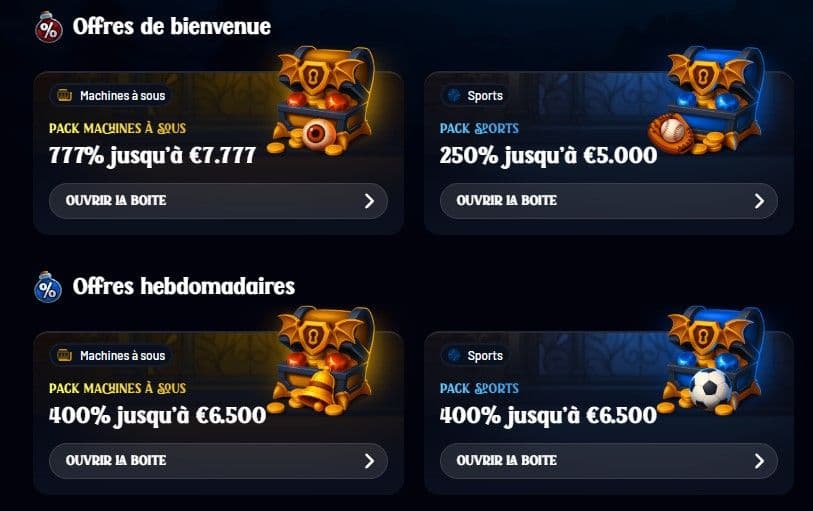 dracula casino avis bonus