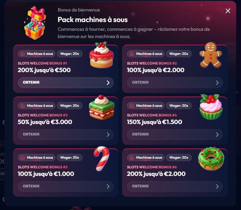 gambiva bonus bienvenue depots