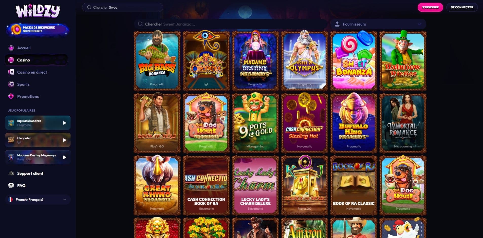 wildzy machine a sous